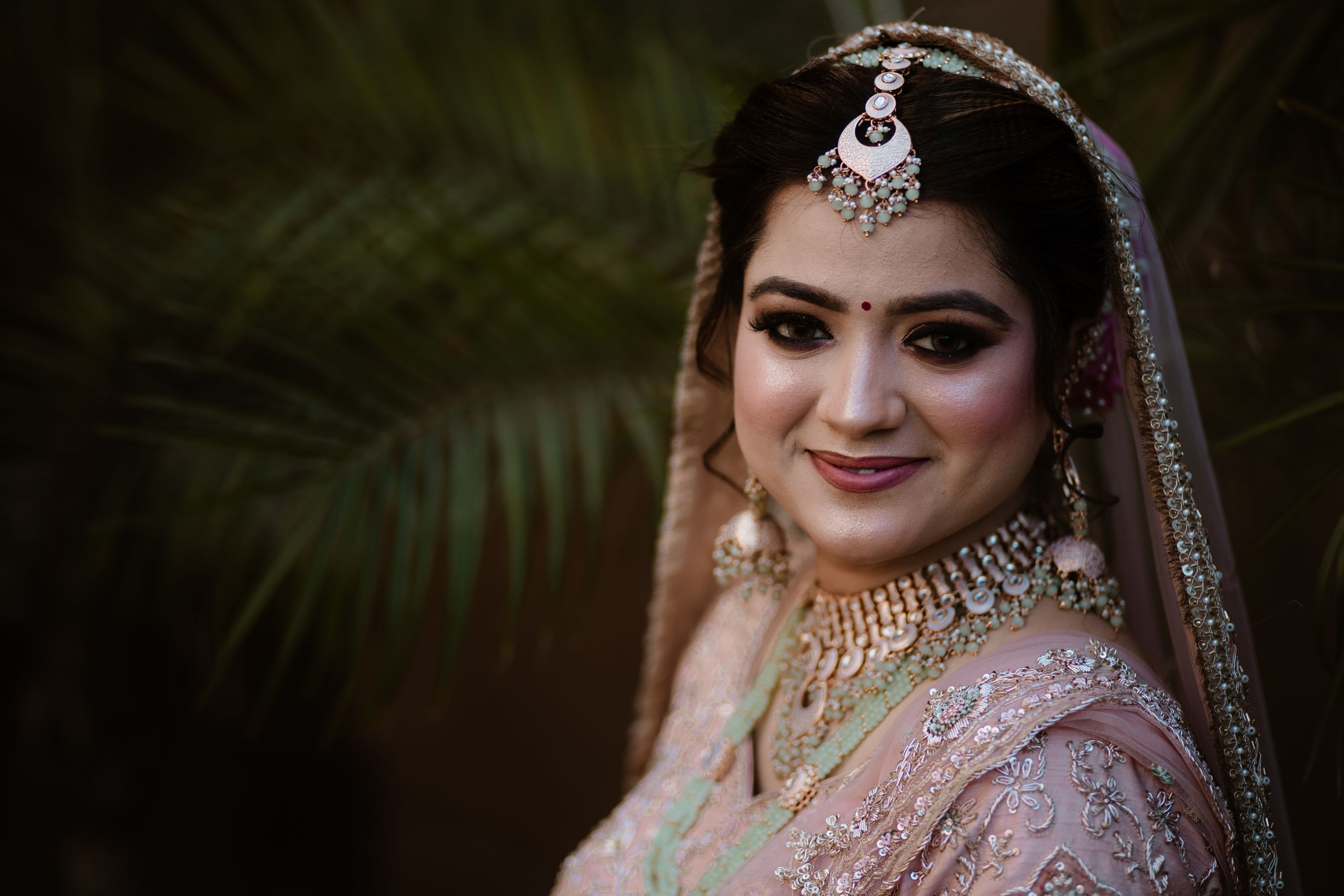 Bridal look finished at Glow
